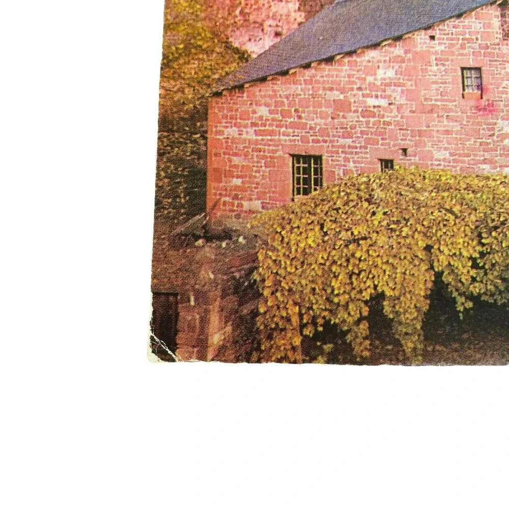 COLLONGES France Stamped‎ Note Postcard Posted